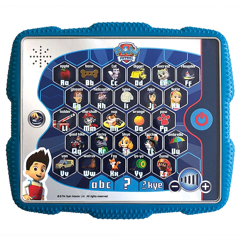 PAW Patrol Ryder's Alphabet Tablet Product Front View