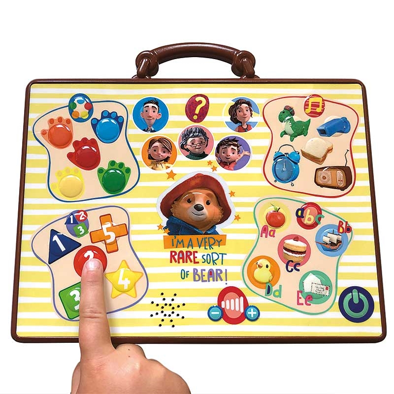 Paddington's Learning Suitcase Interacting with Product