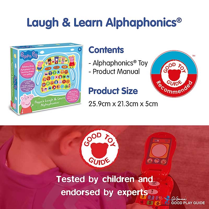 Peppa's Laugh and Learn Alphaphonics™ - Contents