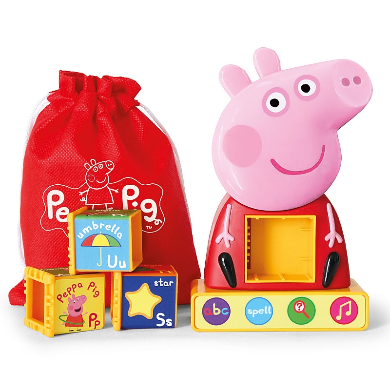 Peppa's Phonic Alphabet Product and Cubes
