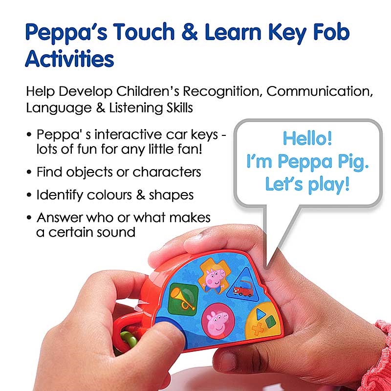Peppa's Touch & Learn Key Fob - Activities