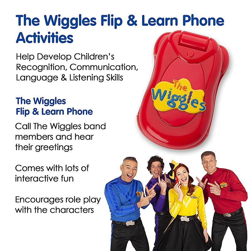 The Wiggles Flip & Learn Phone - Activities