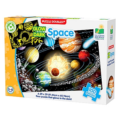 Puzzle Doubles® - Glow In The Dark - Space