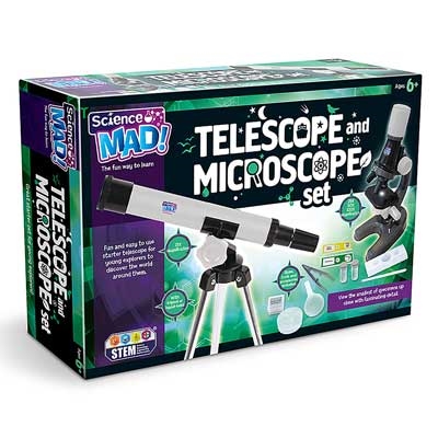 Science Mad Telescope & Microscope Set